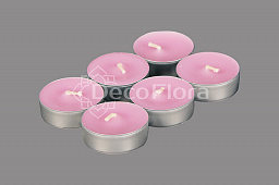 Свечи чайные ароматизированные 1/6 малые D-37 Чайная роза
