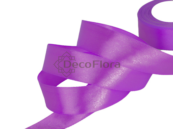Лента атласная 4cm*20м - 122 - ярко-сиреневый 