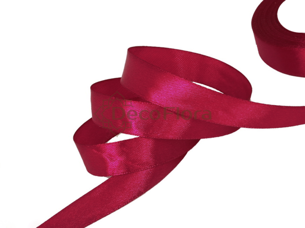 Лента атласная 2,5cm*20м - 1039 - темно-коралловый 
