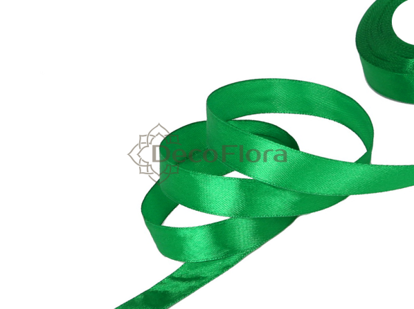 Лента атласная 1,2cm*20м - 1075 - зеленый