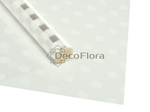 Пленка глянцевая конфетти 400г h60*40Mk