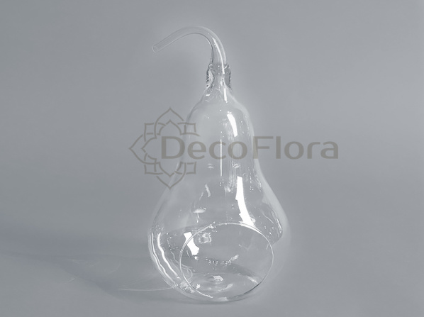 Сувенир-подсвечник декоративный Груша большой h240мм, d150мм, v1100мл