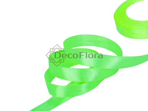 Лента атласная 1,2cm*20м - 1071 - салатовый