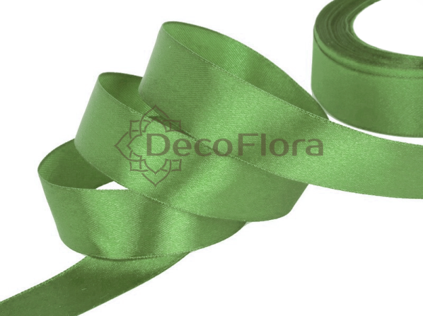 Лента атласная 4cm*20м - 1074 - травяной