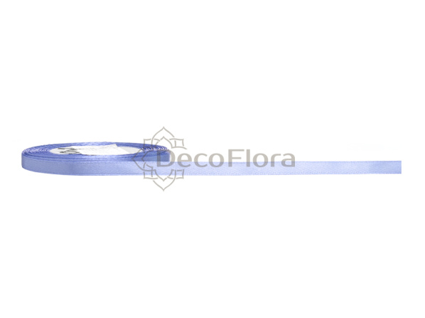 Лента атласная 0,6cm*25ярд светлый ирис