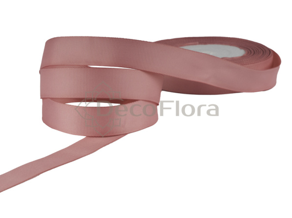 Лента репсовая 3cm*20м - 1016 - светло-коралловая