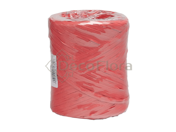 Рафия 1см*200м молочный коралл