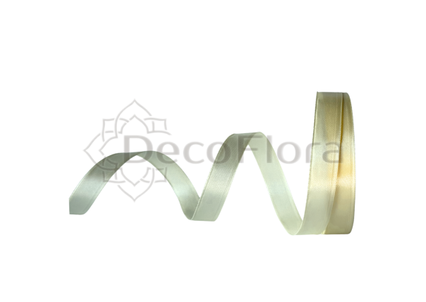 Лента атласная 1,5cm*25ярд - 009 - жёлтая 